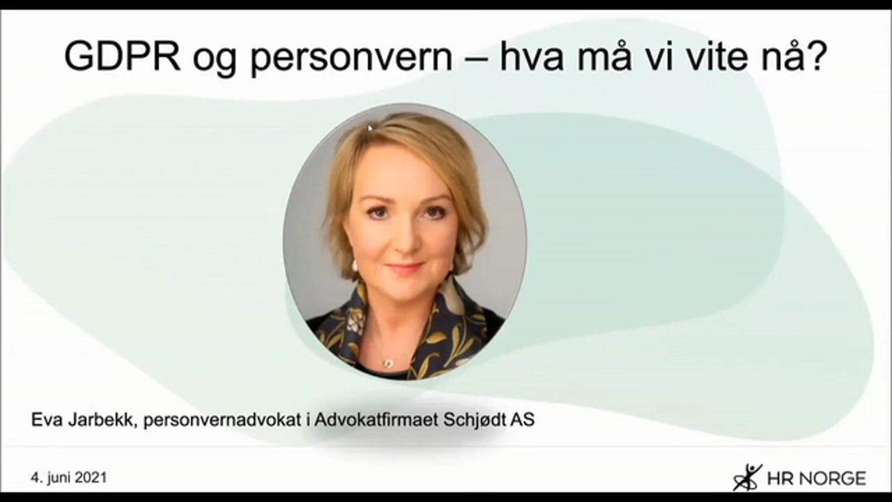 GDPR og personvern – hva må vi vite nå?