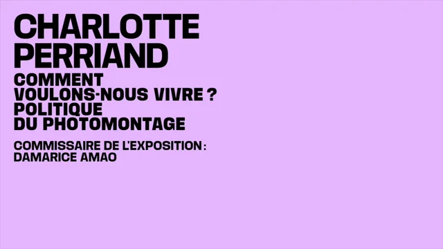Charlotte Perriand - Artistes - Les Rencontres d'Arles