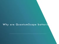 14. Why are QuantumScape’s batteries able to charge faster than traditional lithium-ion batteries?
