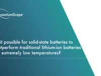 19. Is it possible for solid-state batteries to outperform traditional lithium-ion batteries at extremely low temperatures?