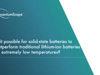 19. Is it possible for solid-state batteries to outperform traditional lithium-ion batteries at extremely low temperatures?