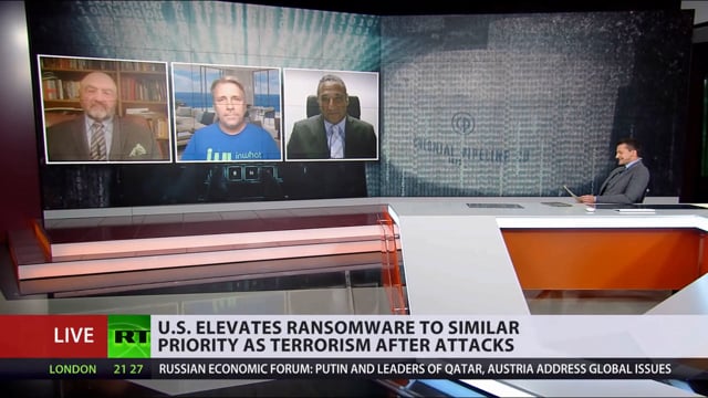 The US to give the ransomware threat same priority as terrorism