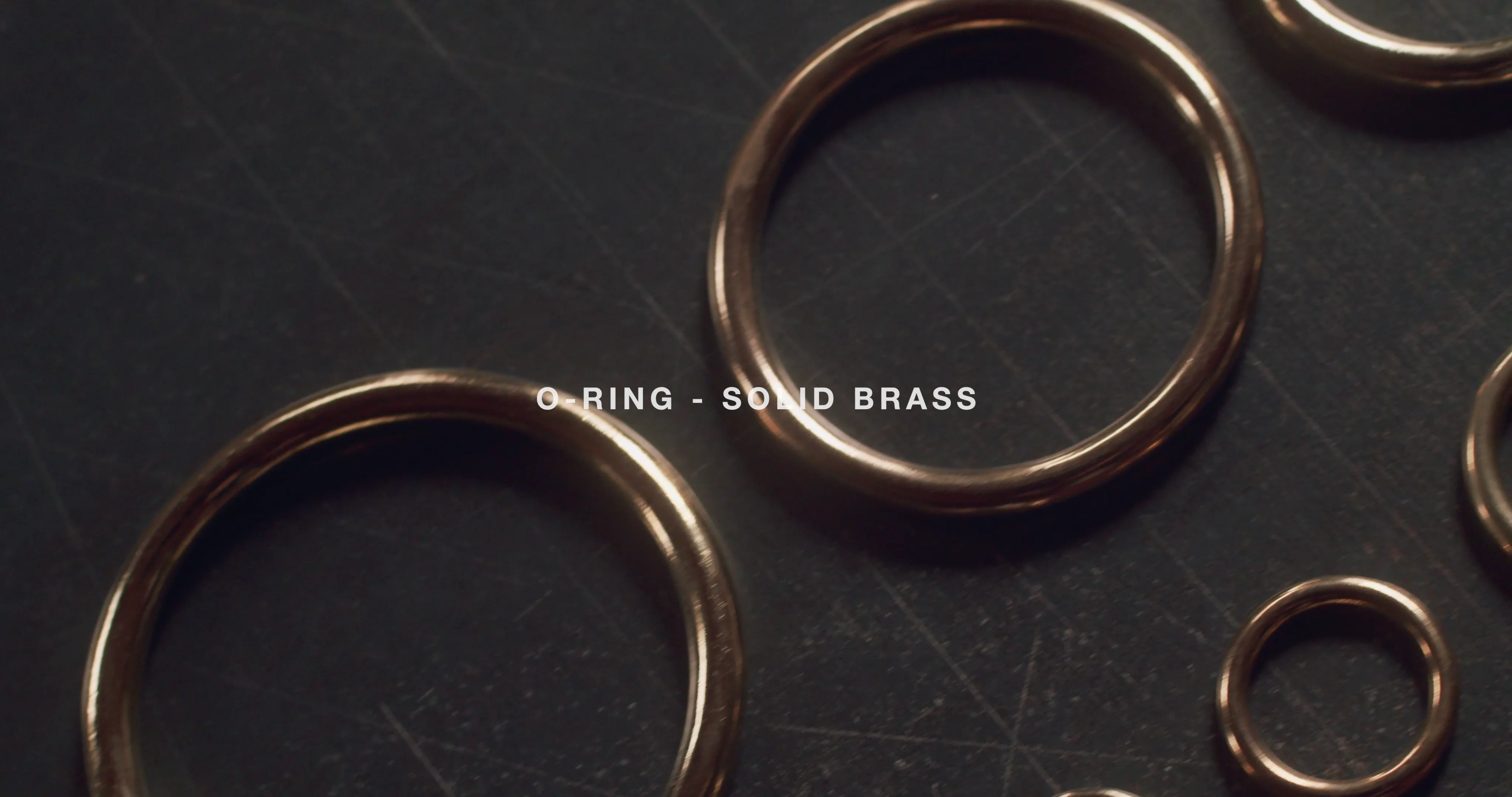 O Ring - Antique Brass