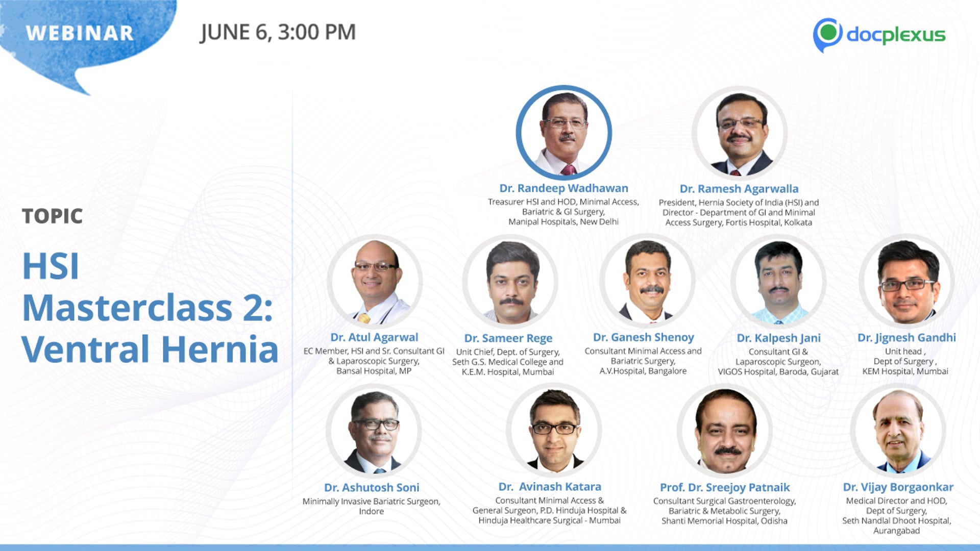 Masterclass On Ventral Hernia