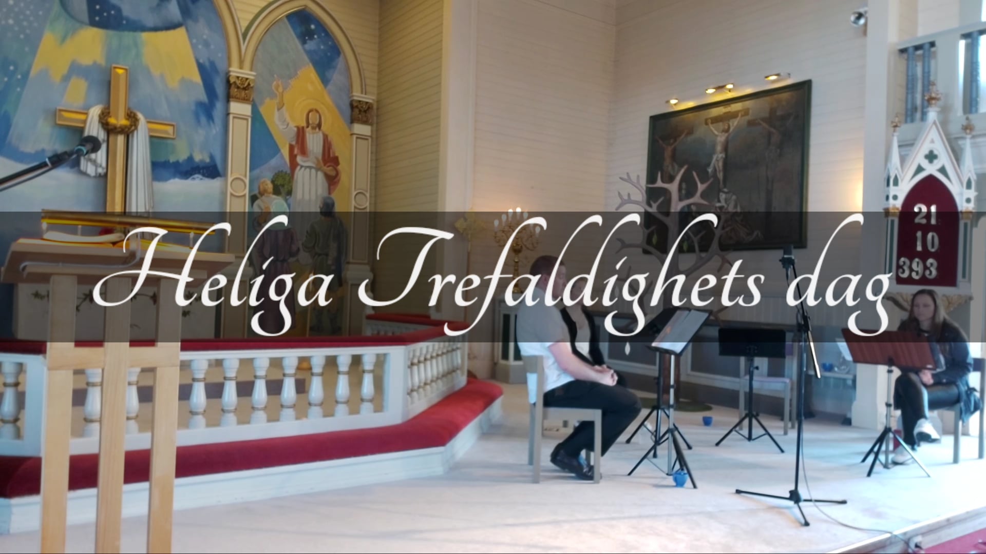 Heliga Trefaldighets dag: (Palestrina) Helga Treenighet, (Tallis) Purge me, O Lord