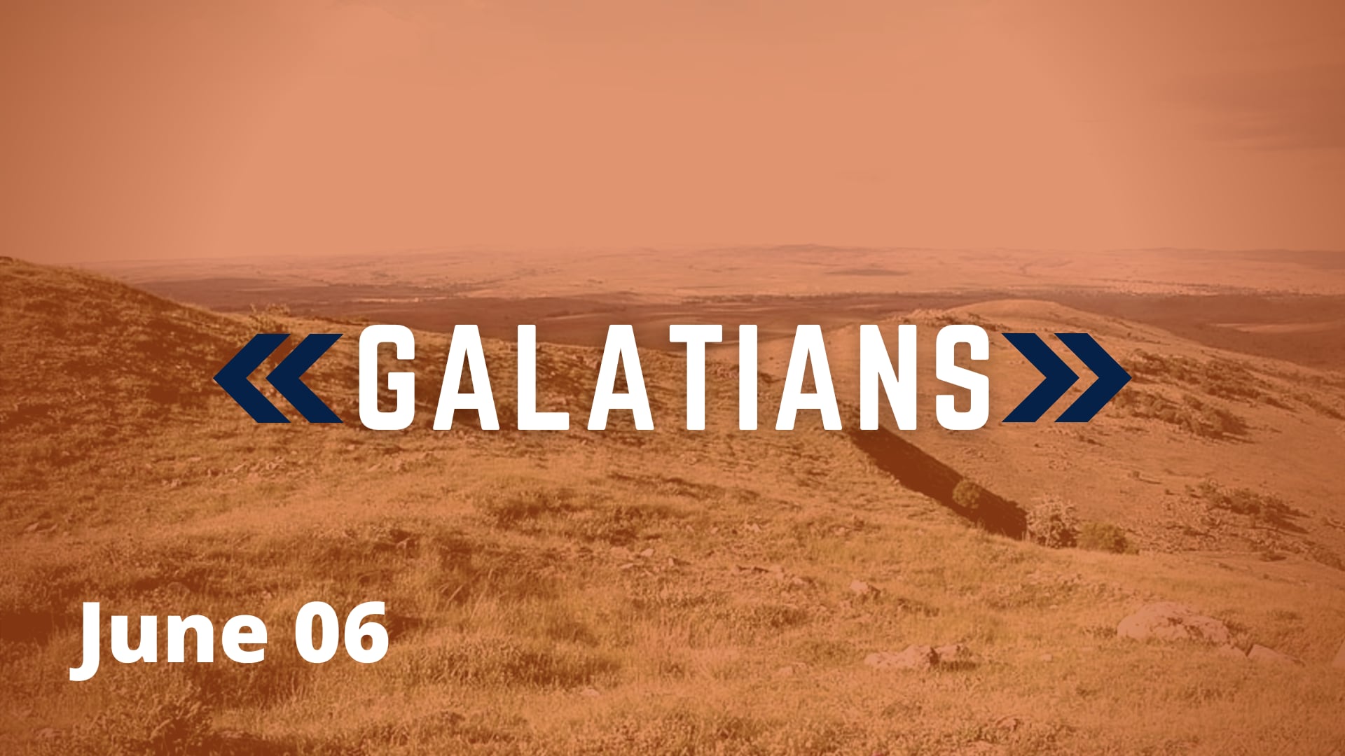 Sunday Sermon 6-6
