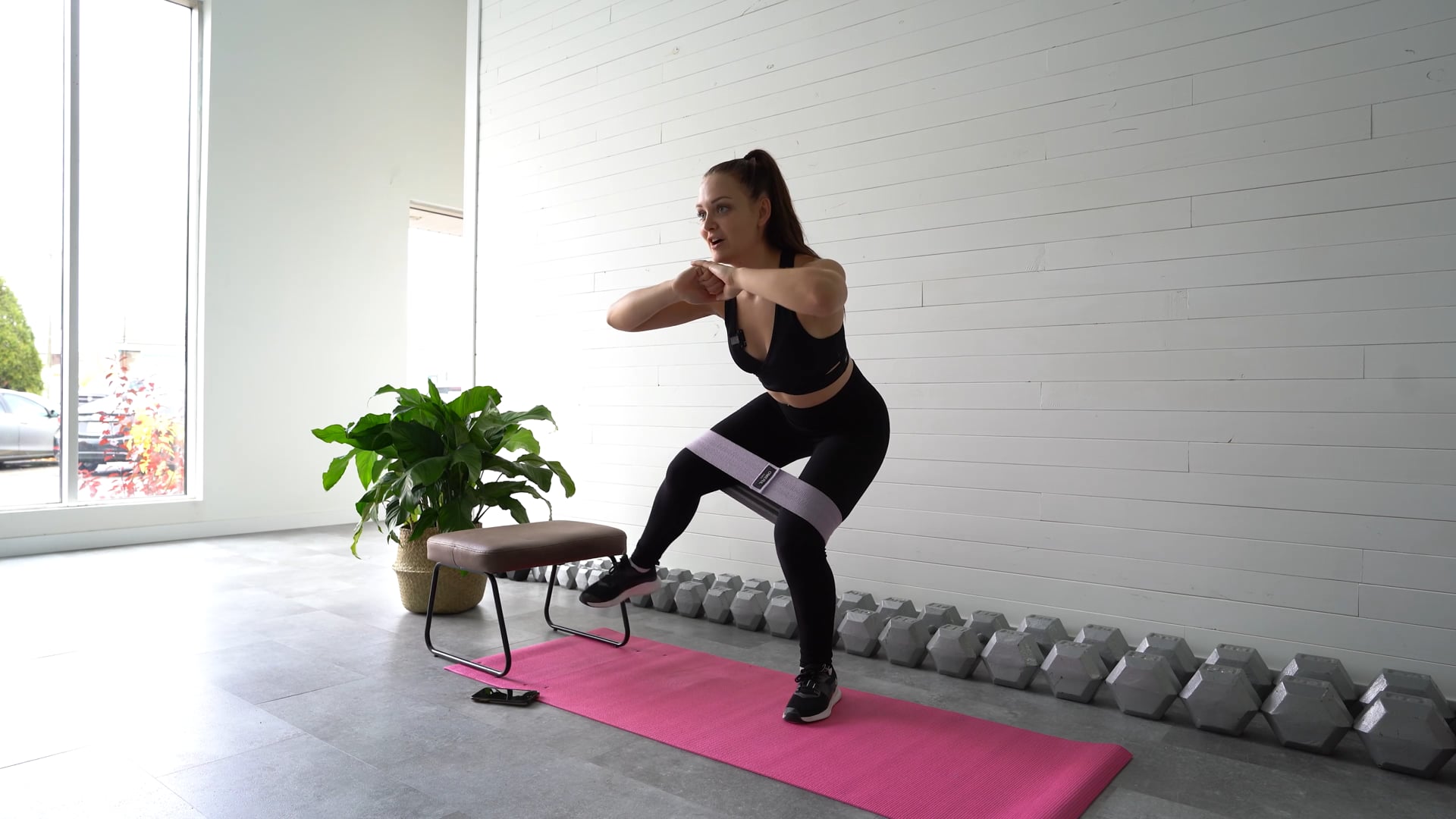 Jambes avec bande élastique et sans sauts