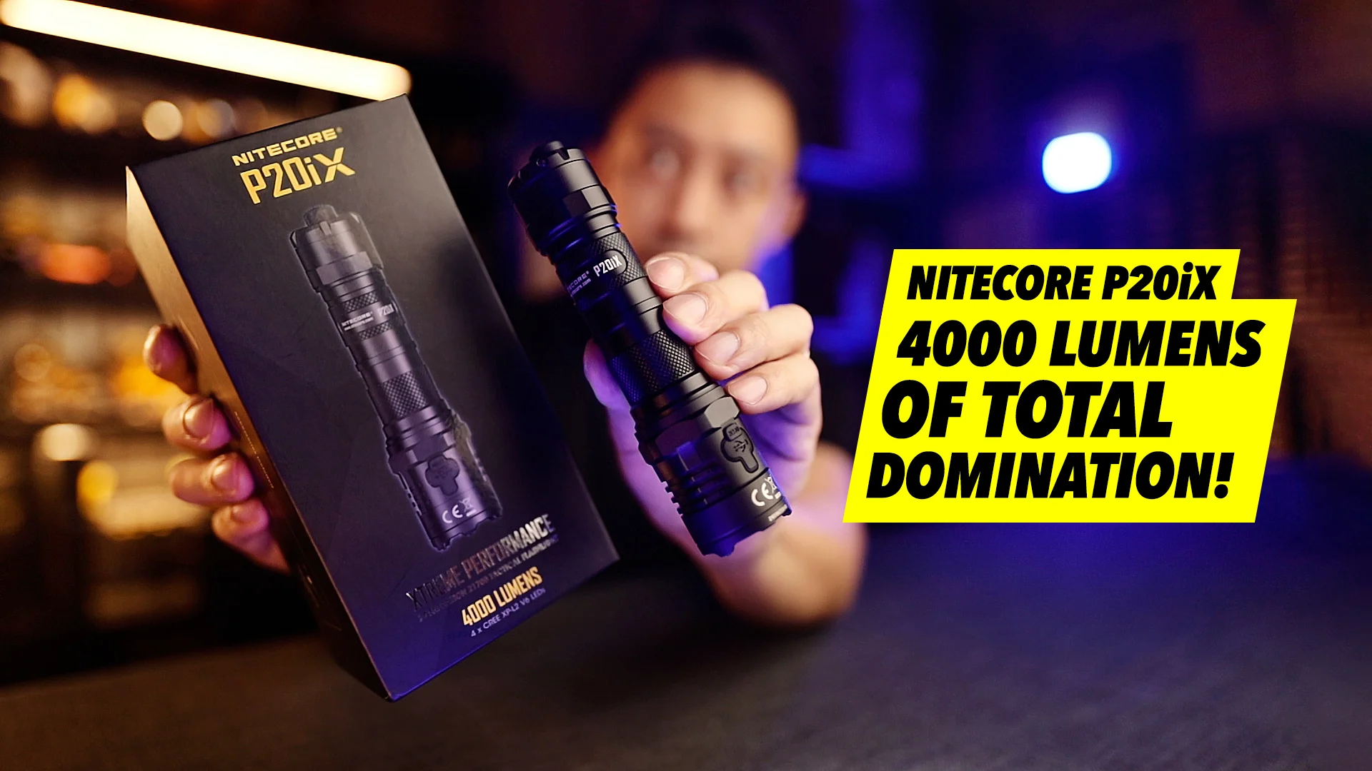 P20iX - 4000 lumens Tactical USB-C Rechargeable Flashlight P20iX - 4000 lumens Tactical USB-C Rechargeable Flashlight