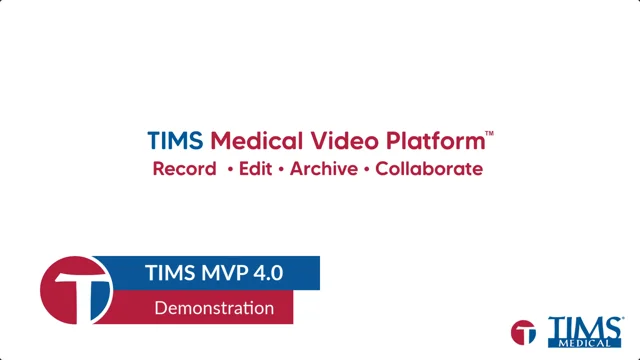 TIMS MVP, Swallow Study Recording Solution