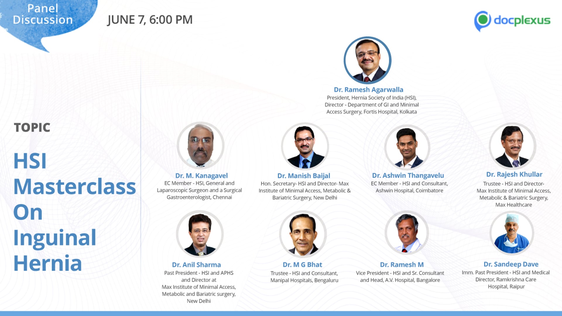 Masterclass on Inguinal Hernia