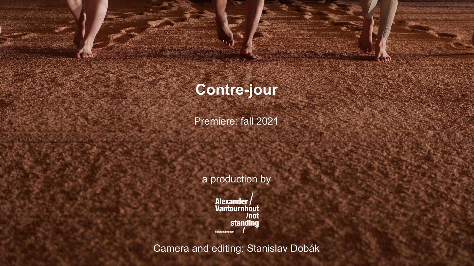 Contre-jour (teaser) 2021 - Alexander Vantournhout / not standing