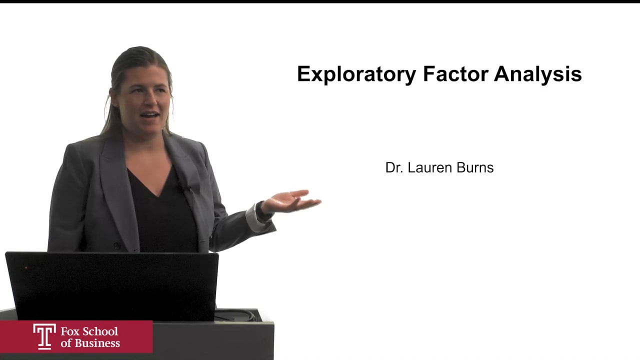 Exploratory Factor Analysis