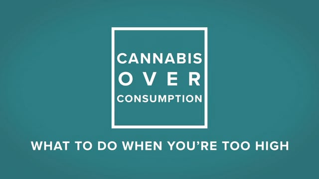 What To Do When You're Too High