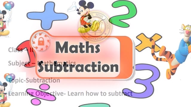 Subtraction