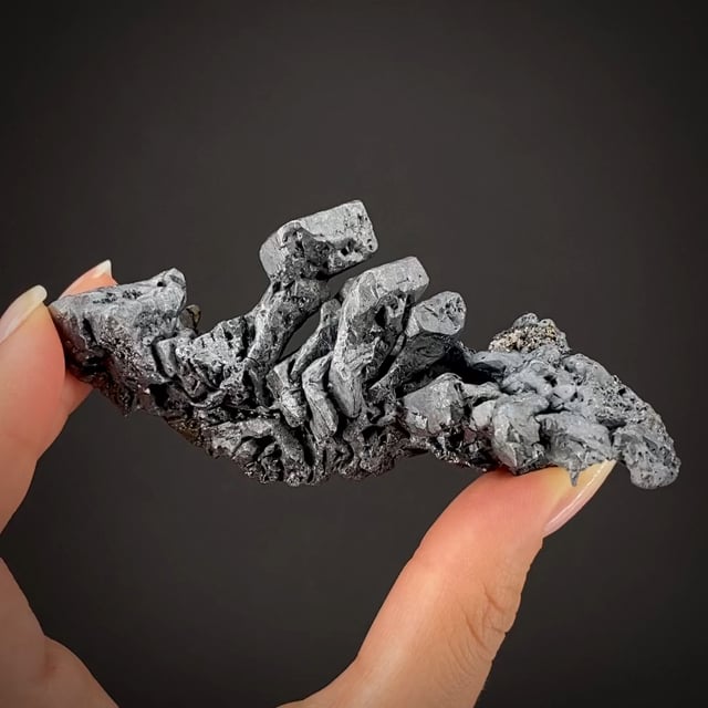 Acanthite with Silver