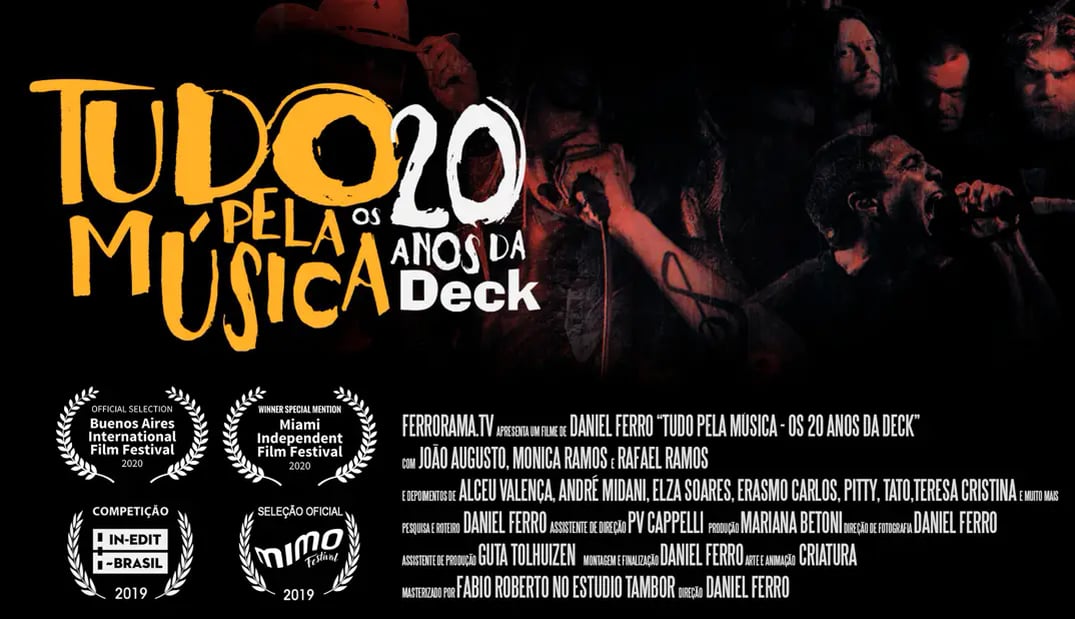 TUDO PELA MÚSICA - Os 20 anos da DECK