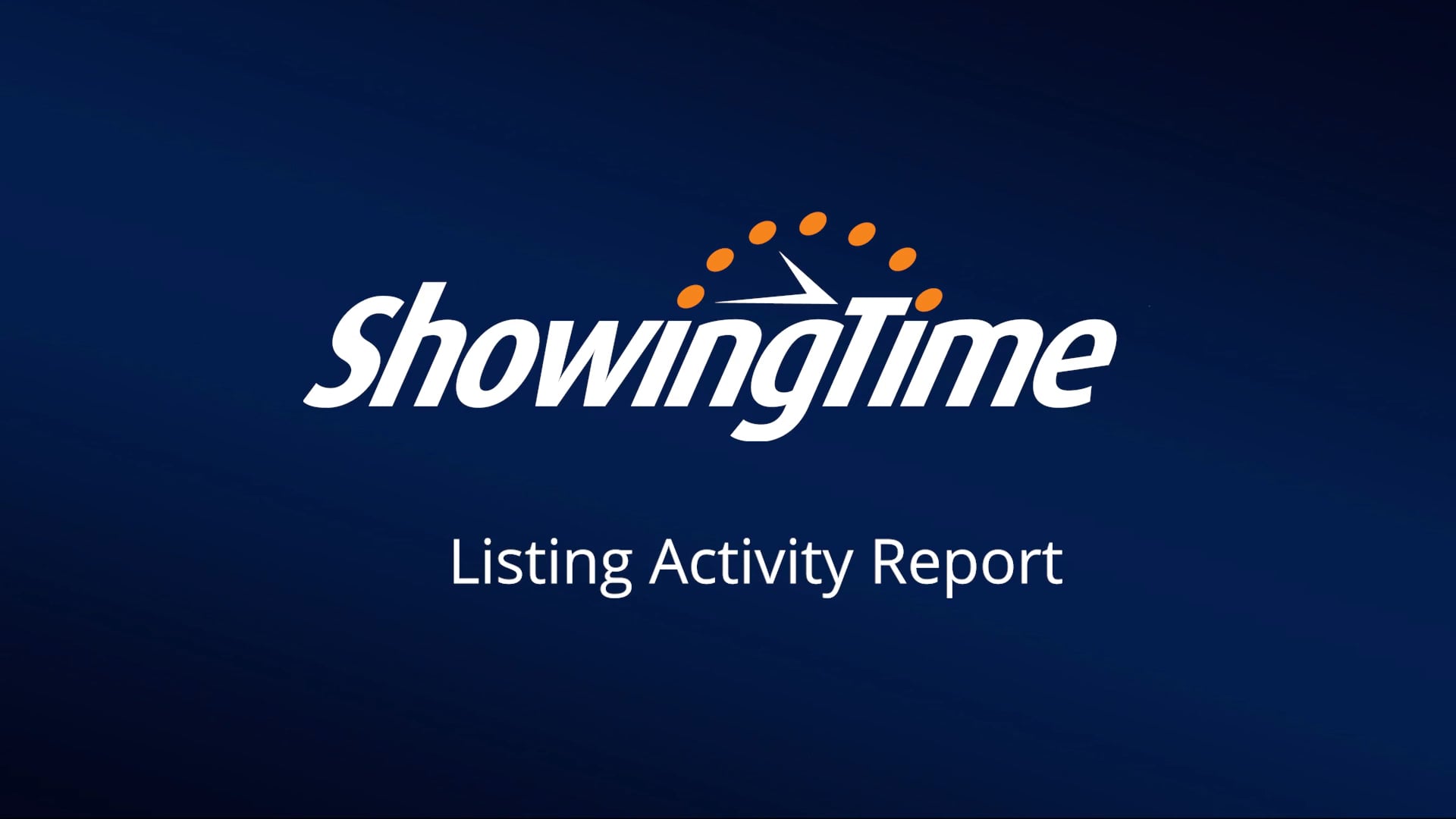 ShowingTime Listing Activity Report on Vimeo