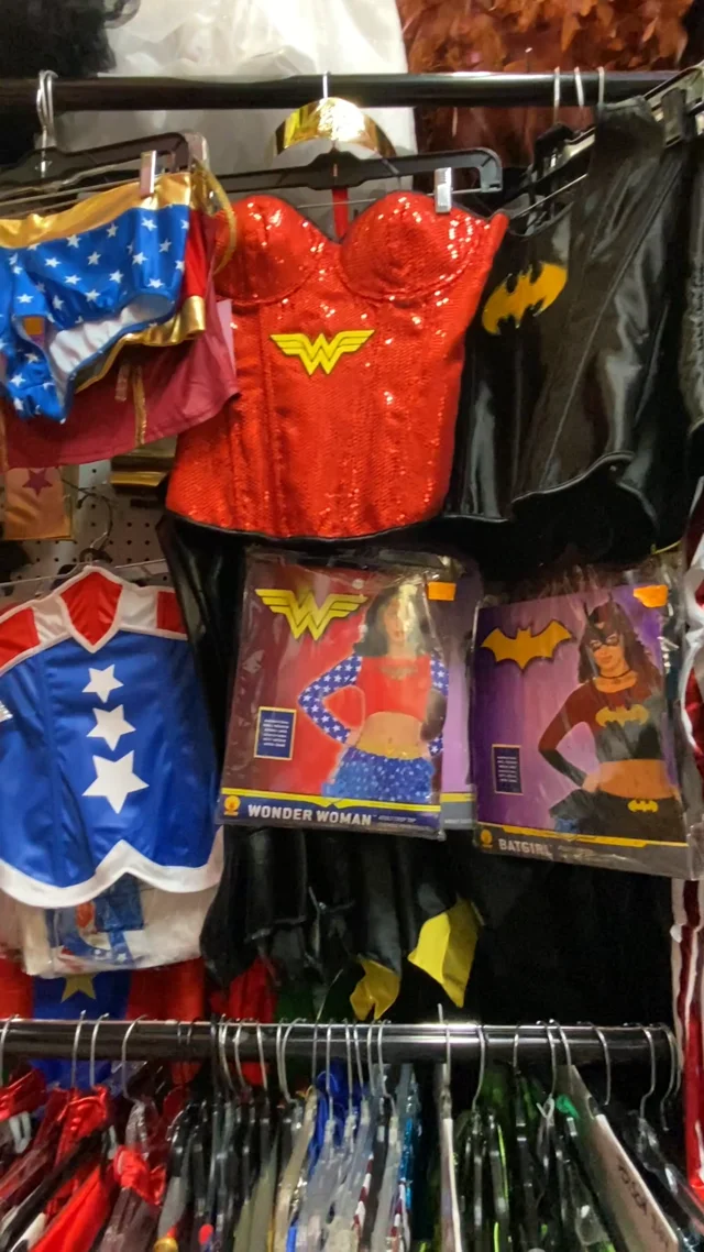 SuperHero Video WonderWoman Rack