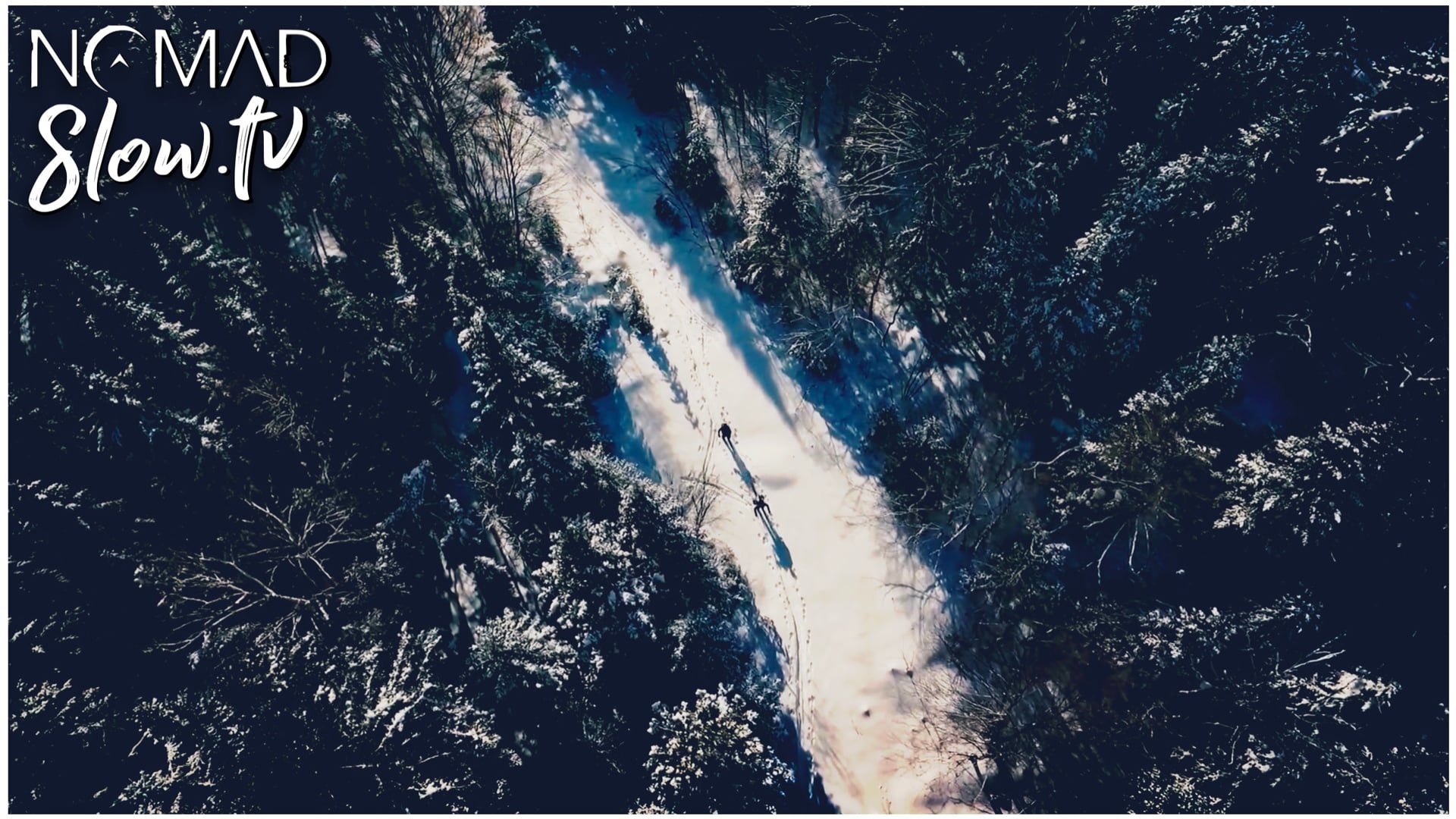 Heli Drone Images - Ski de Fond