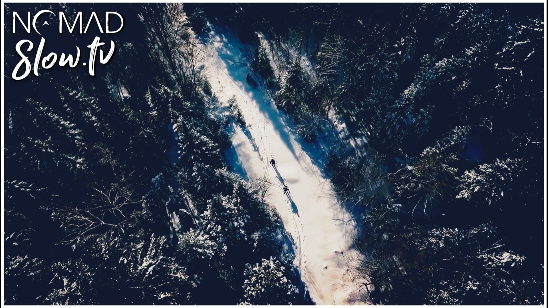 Heli Drone Images - Ski de Fond