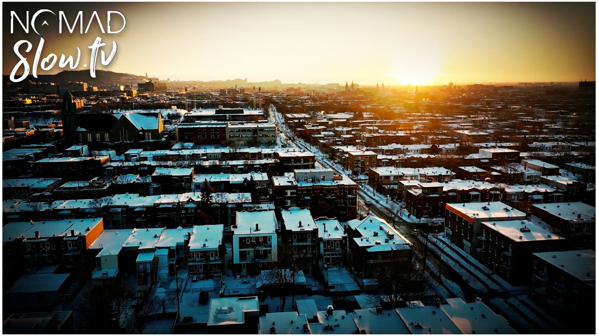 Montreal Winter Down Drone  Quiet Nights - Nate Blaze