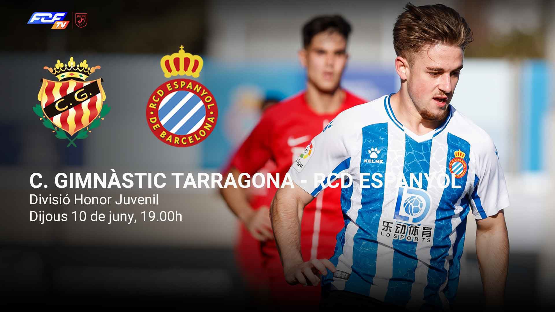 C. GIMNÀSTIC TARRAGONA - RCD ESPANYOL on Vimeo