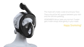 3D Snorkeling Mask