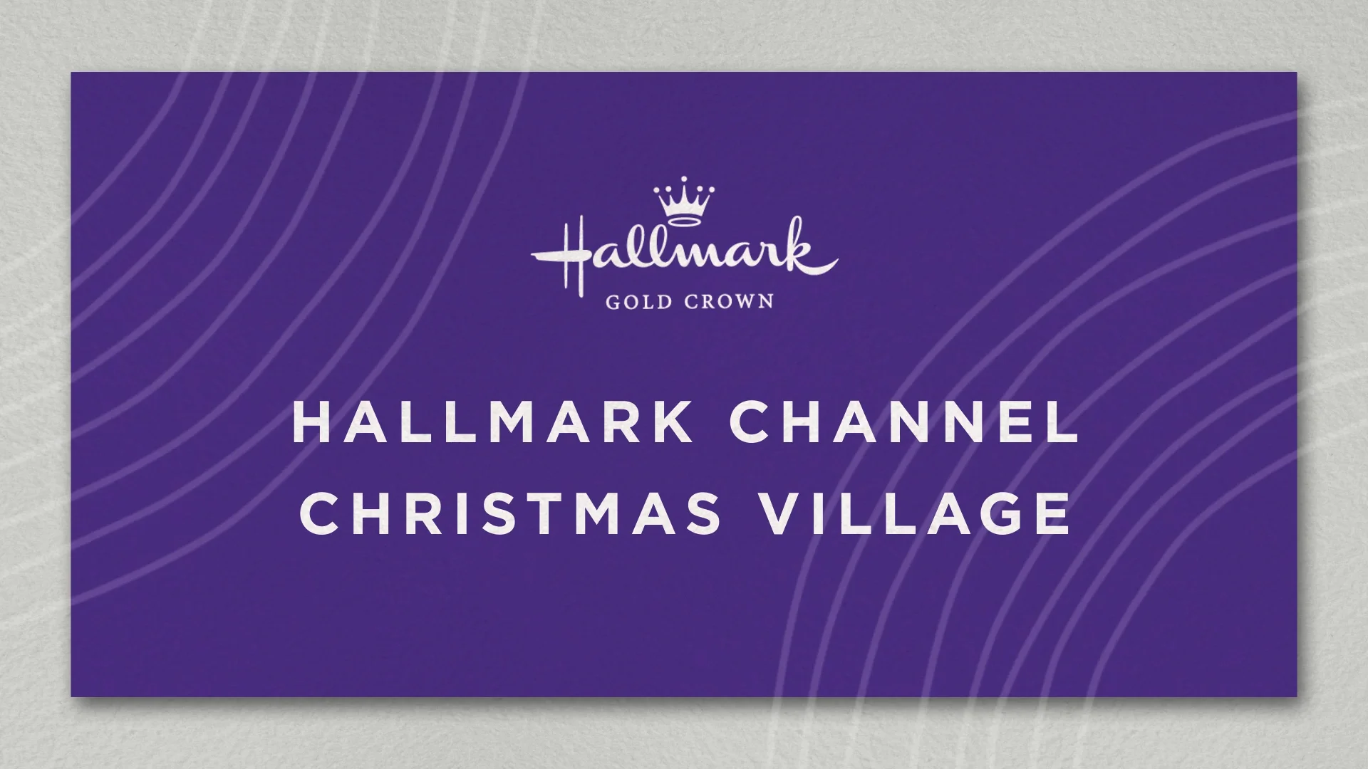 Hallmark Channel Christmas Village on Vimeo