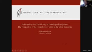 Performativity and Theatricality in the Palaeologan Iconography: The Composition of the Temptations of Christ in the Chora Monastery