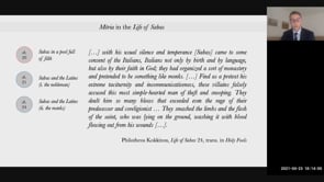 Performing Holiness in Late Byzantium: Philotheos Kokkinos’ s Life of Sabas the Younger