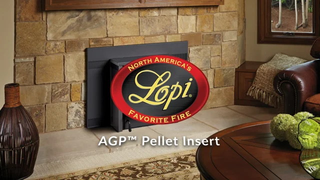 AGP Pellet Insert | Steel Pellet Fireplace Inserts | Made in USA | Lopi  Stoves®