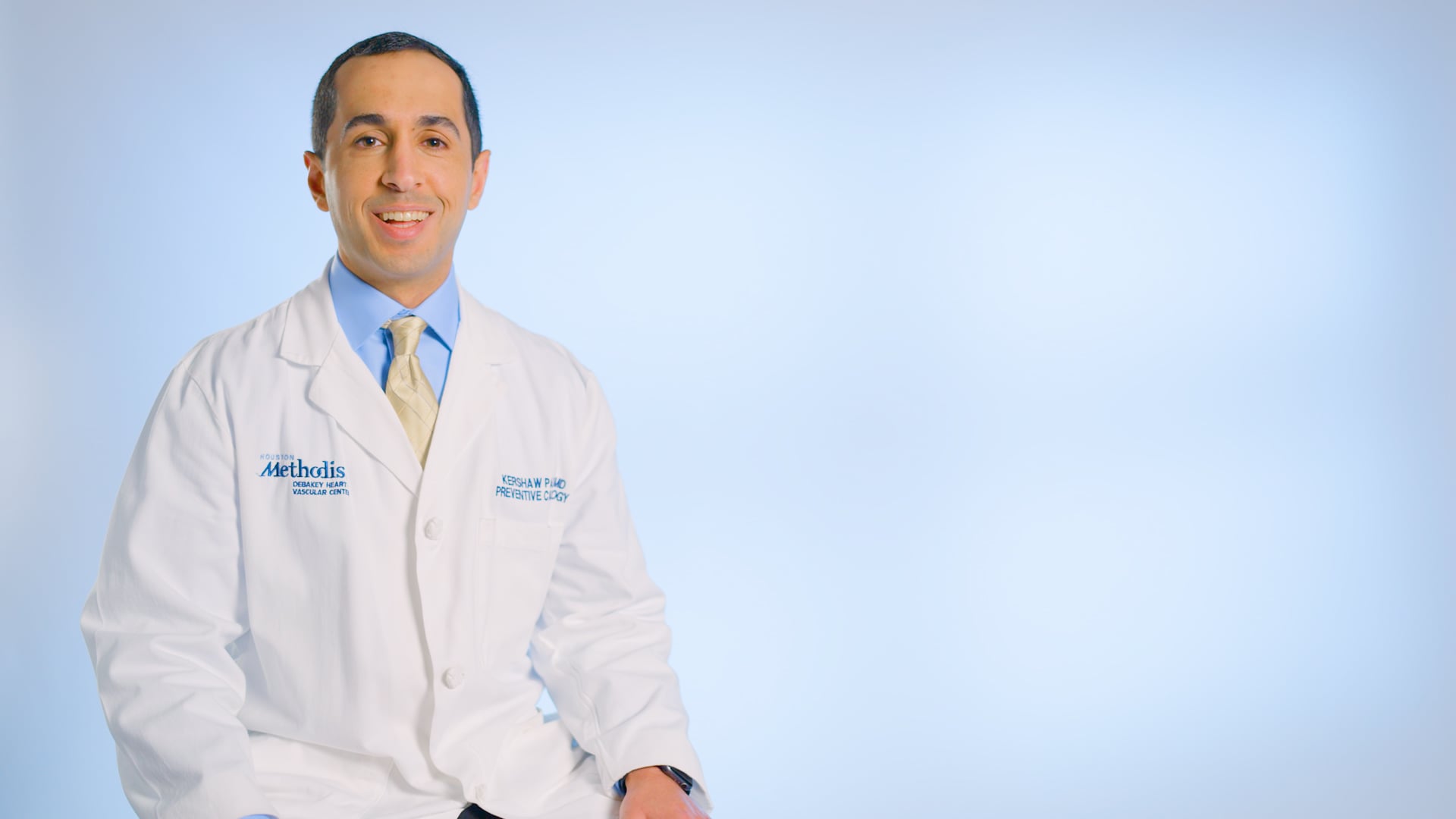 About me video of Dr. Kershaw Patel