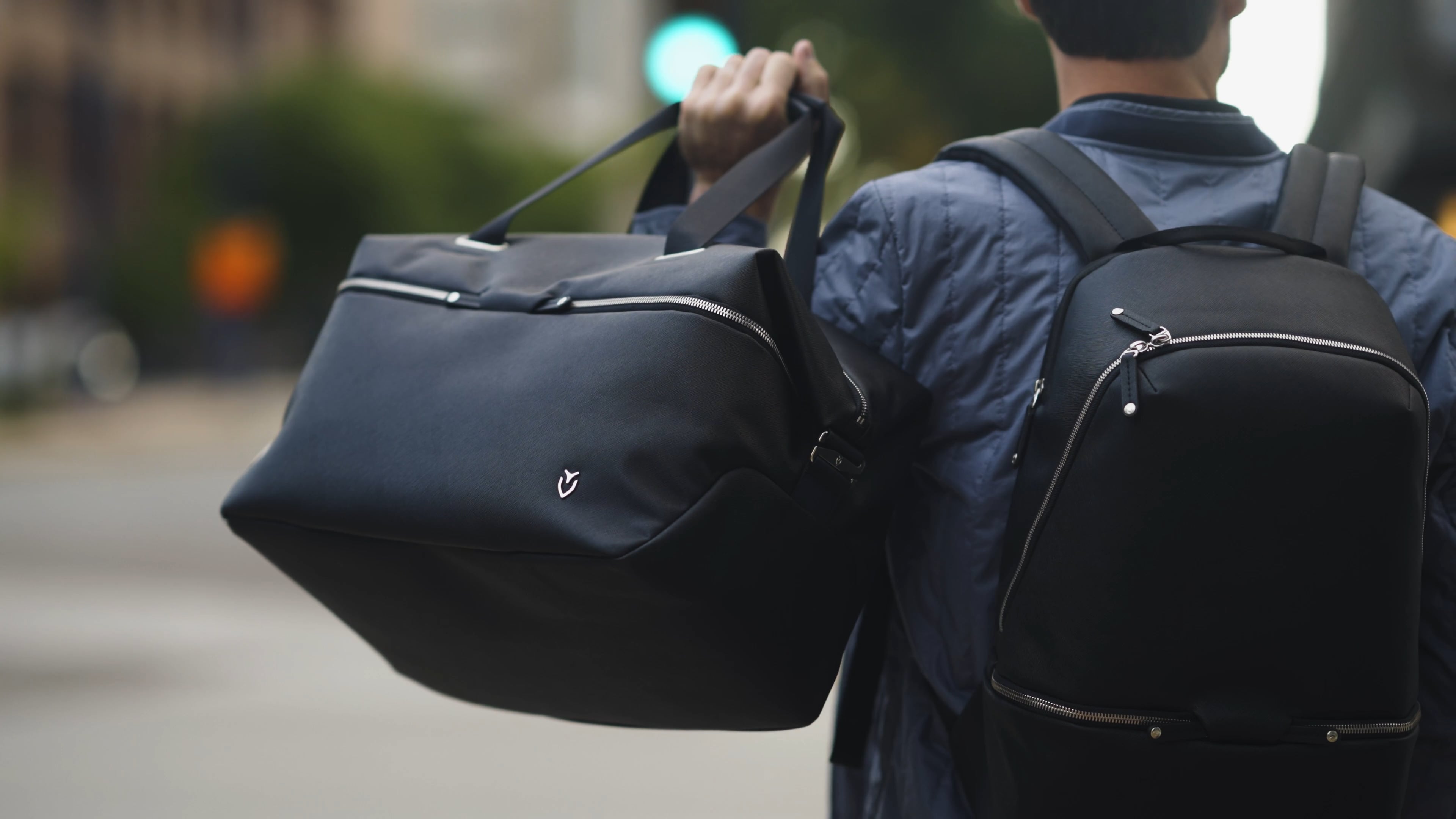 Skyline Lux Duffel in Motion