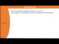 Introduction to Arrays