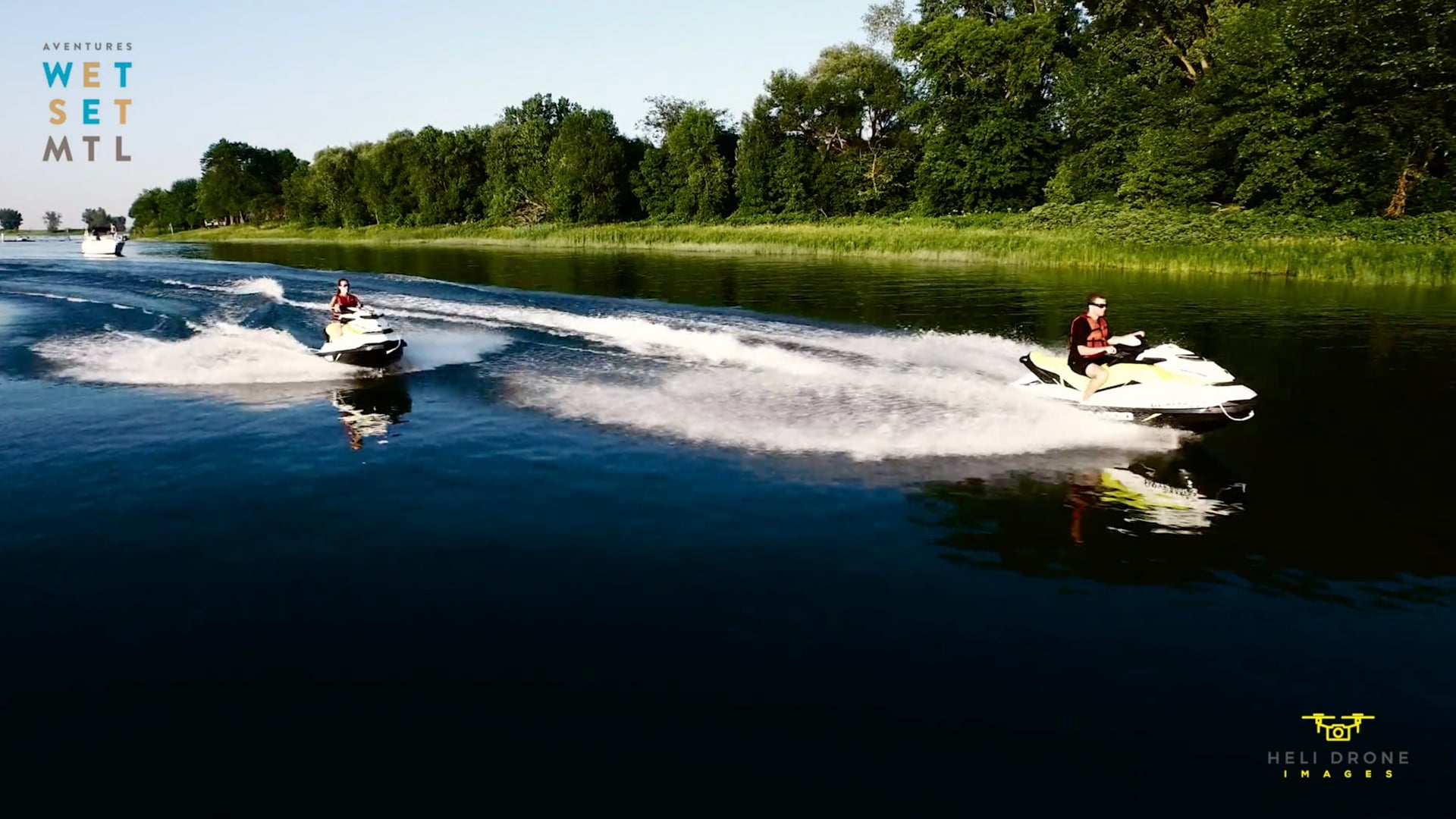 Motomarine | Wet Set MTL | Heli Drone Images