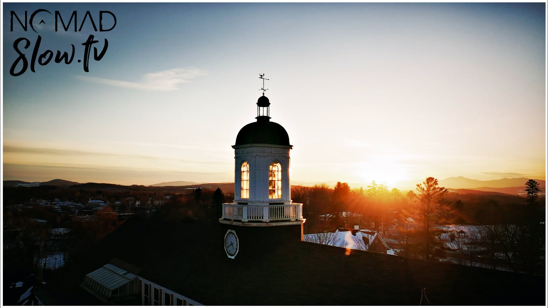 Stanstead College - Winter Drone Ambient