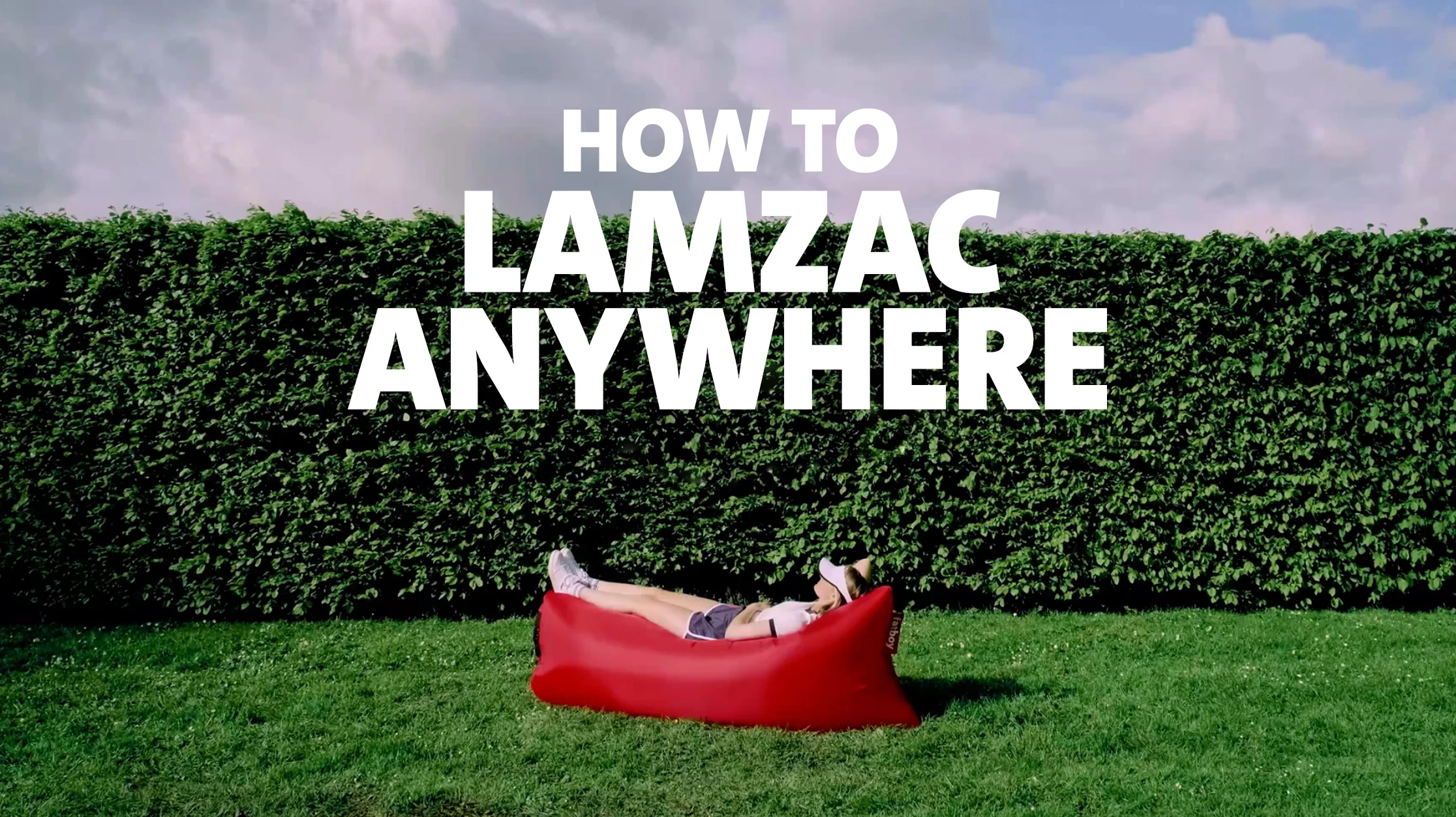 Lamzac®: the one and only air sofa for adventures | Fatboy