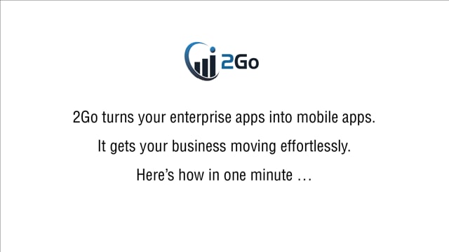 2Go mobile - Intro explainer