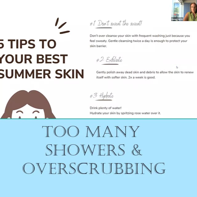 Why you shouldn't take too many showers... on Vimeo