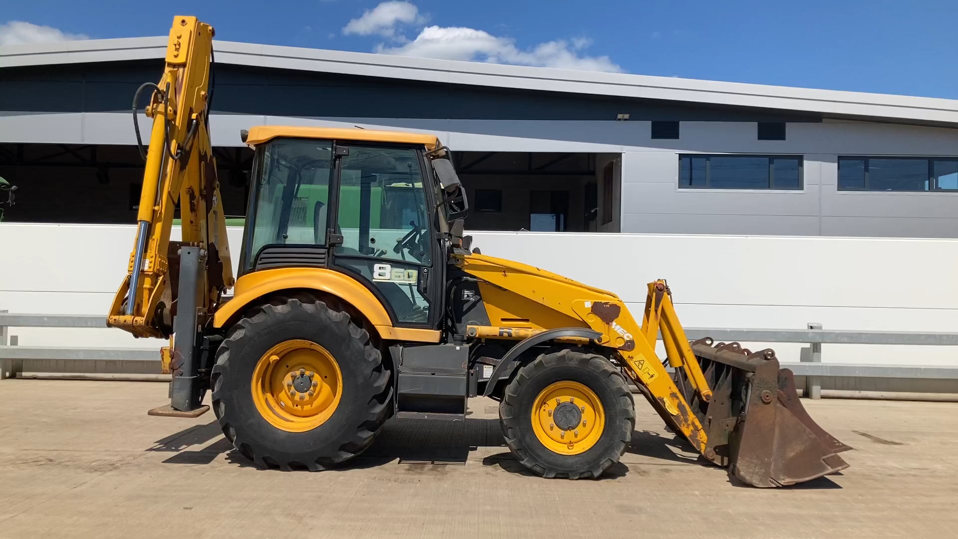 Fermac 860 Backhoe Loader, 4 in 1, Extendahoe ( 1358 hrs )-Leeds June ...