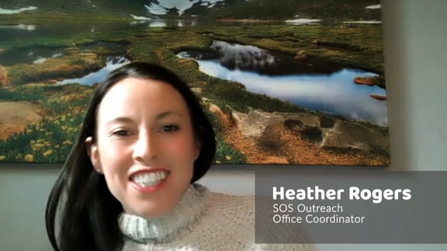 SOS Outreach – Heather Rogers