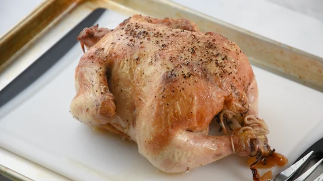 Simple Whole Roast Chicken (Whole30 & Paleo) - Project Meal Plan