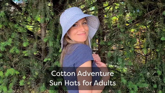 Adult Cotton Adventure Hats, Navy