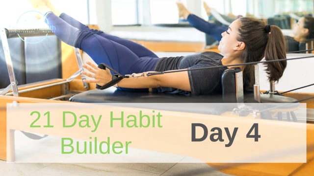 Day 4 Habit Builder – Arms in Straps