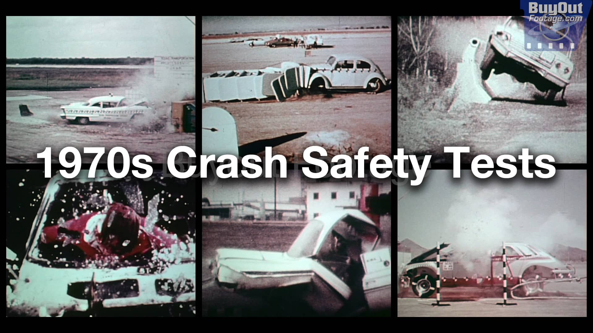 Vintage 1970s Car Crash Safety Tests on Vimeo