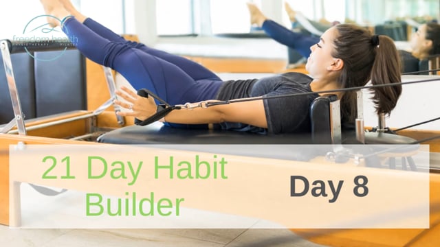 Day 8 Habit Builder – Knee Stretch