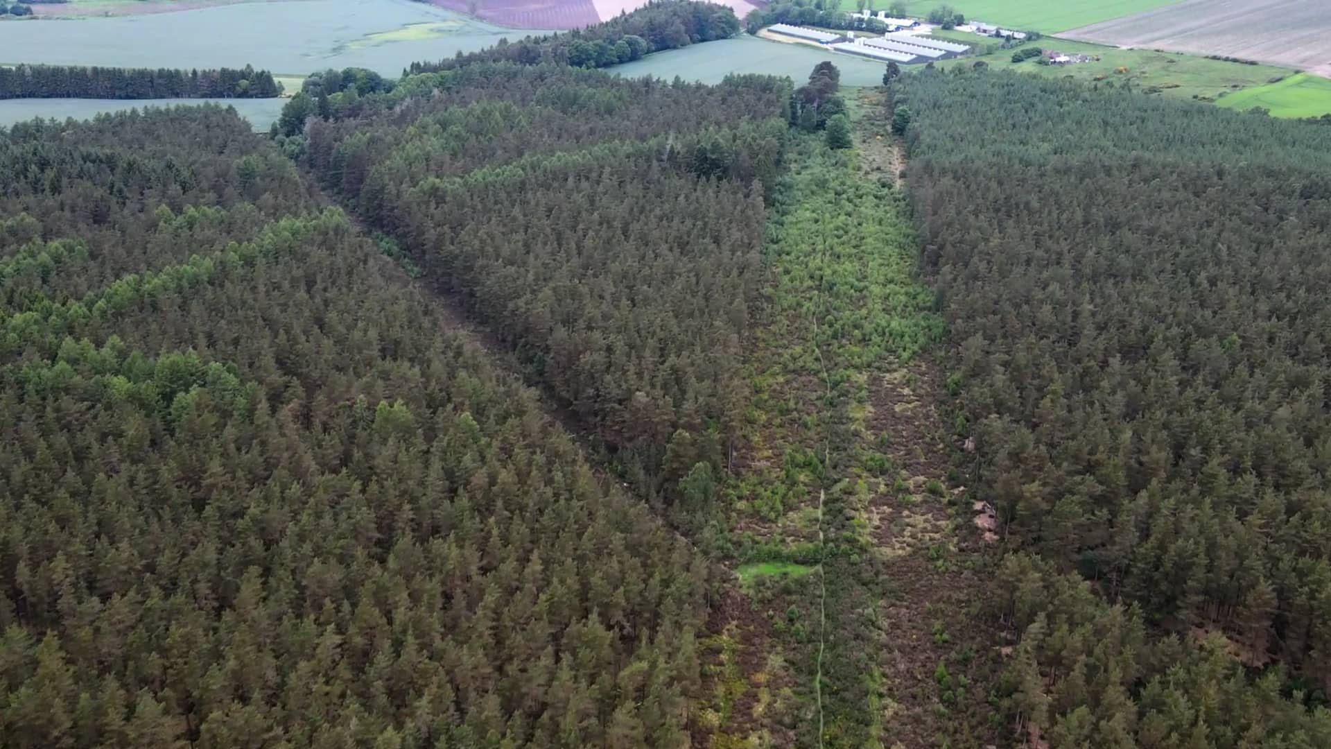 Cleaven Dyke - Aerial on Vimeo