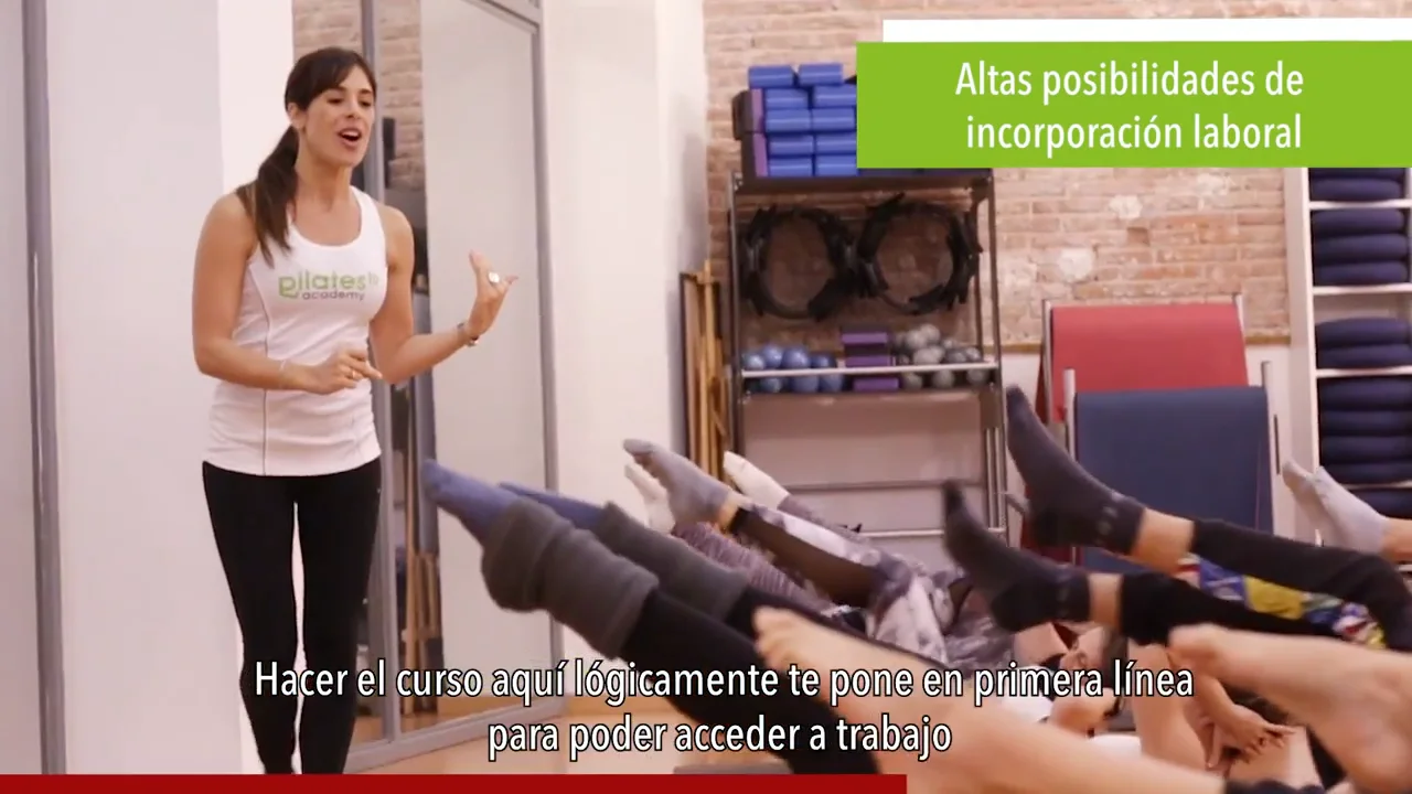 Curso Pilates Mat Inicio 31 de Enero de 2026 en Barcelona