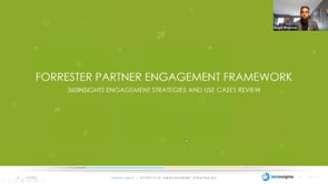Optimizing Partner Engagement Webinar Series Part 2: Forrester Partner Engagement Framework