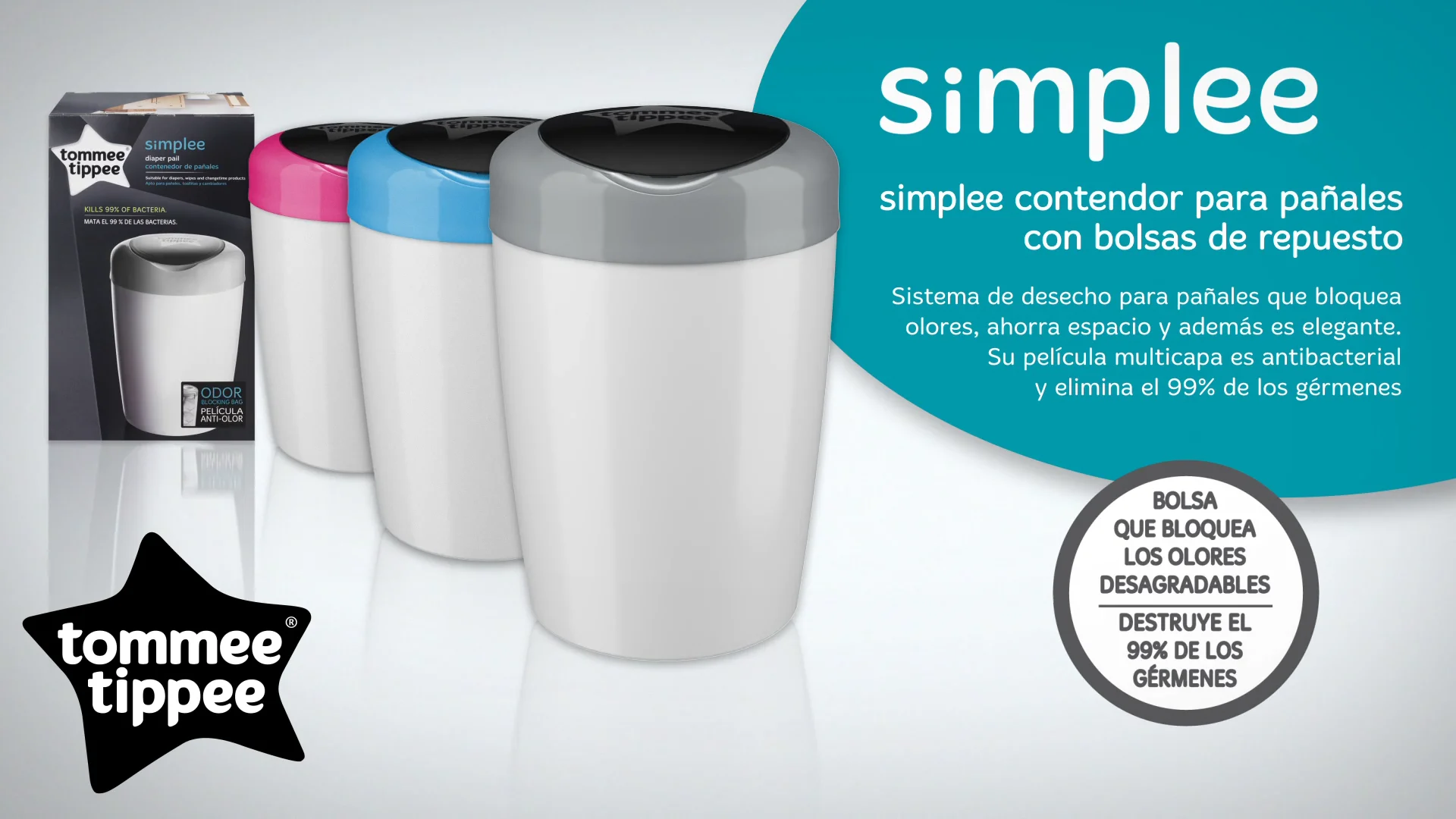 Contenedor de Pañales Tommee Tippee